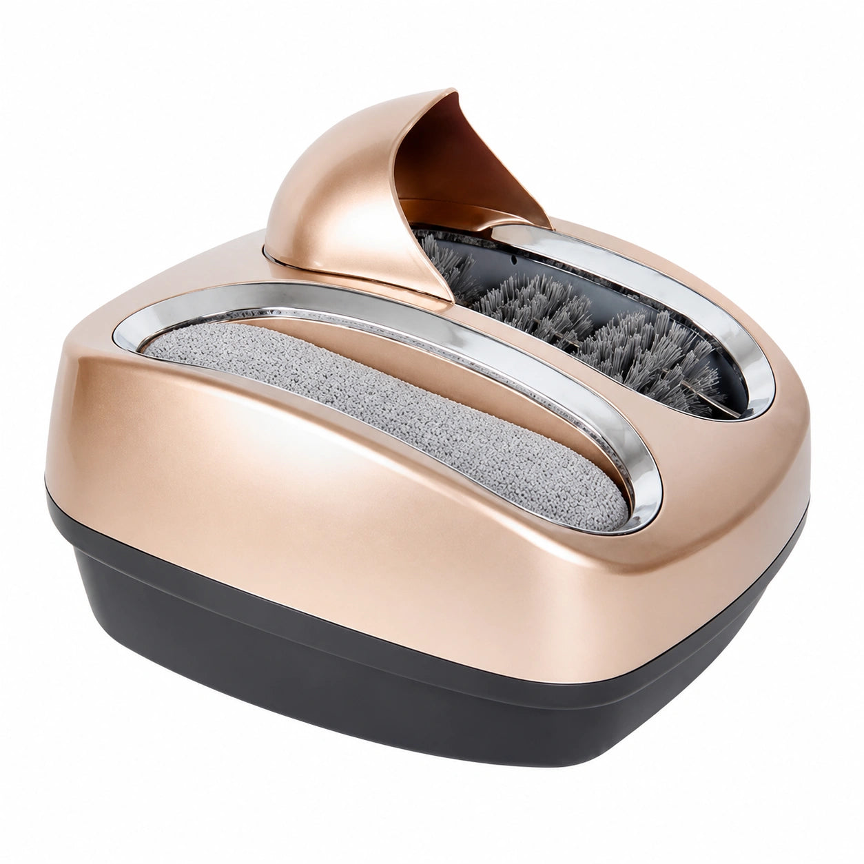 Macchina per la Pulizia delle Suole, Lucidatrice Automatica Intelligente per Scarpe Con Interruttore a Sensore, Spazzola per Ingresso Tomaie